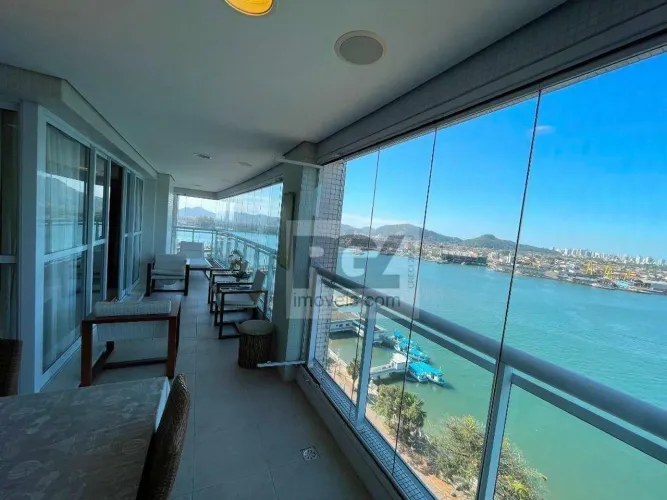 Apartamento com 3 dormitórios à venda, 189 m² por R$ 3.220.000,00 - Ponta da Praia - Santo