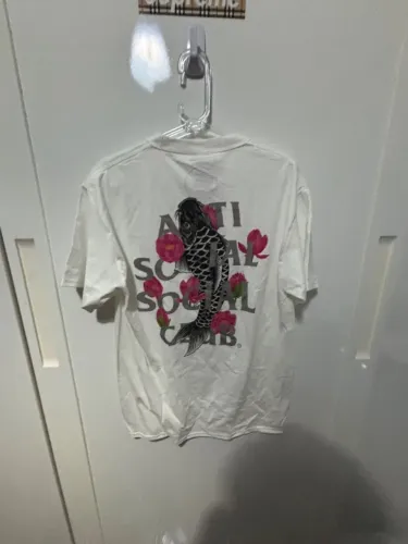Camiseta Anti Social Social Club Branca - Tamanhos M e G - Nova com etiqueta