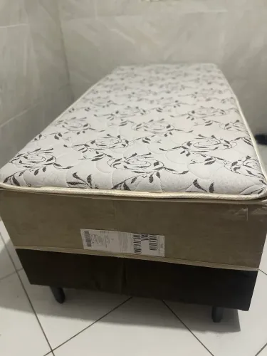 Cama box solteiro conjugado