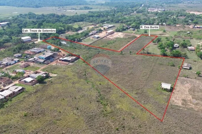 Chácara na Estrada Treze de Setembro em Frente a Chácara da Alegria