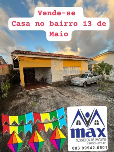 Vende se casa no 13 de maio