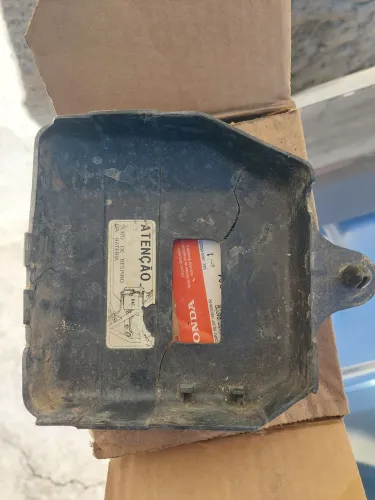 Capa acabamento plástico da bateria da xls 125