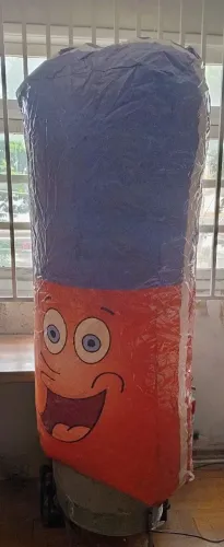 Turbina Exaustor de boneco de posto ou biruta