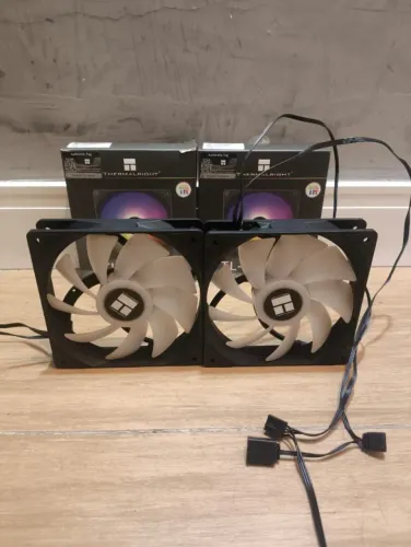 Ventoinha Fan Thermalright | TL-C12C-S 120mm | ARGB 5V | PWM | ÓTIMO ESTADO!