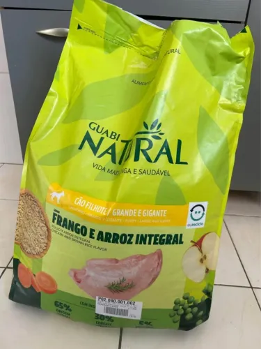 Ração Guabi Natural - CÃO FILHOTE GRANDE/GIGANTE
