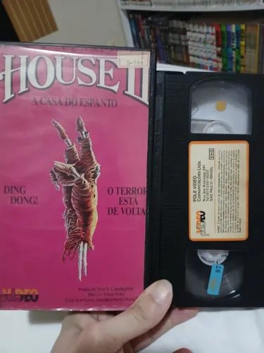 Vhs casa do espanto 2 pole video terror
