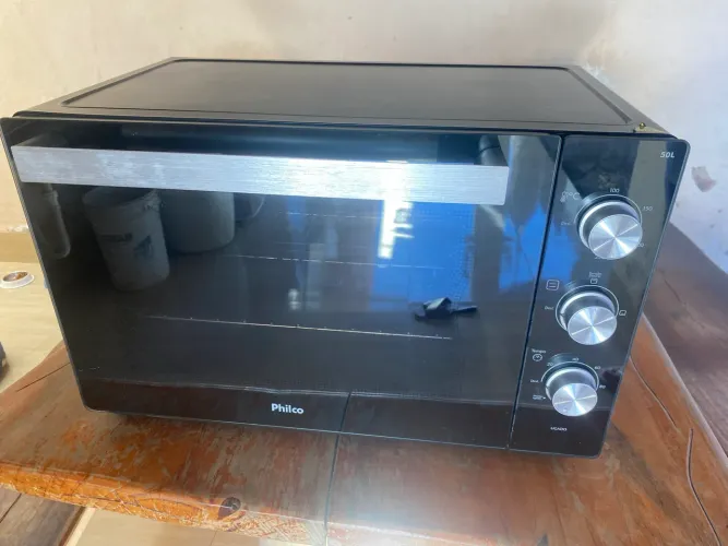 Forno Elétrico Philco Full Glass 50L PFE50PE - R$ 500