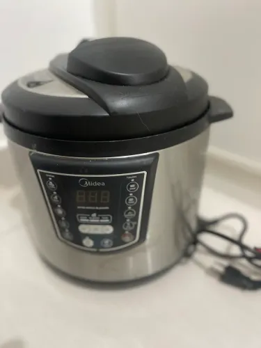 Panela de Pressão Elétrica Midea 6L - 220V (Excelente Estado)