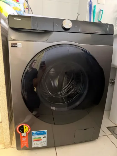 Lava E Seca Smart Samsung Ai Control Wd13fg Black