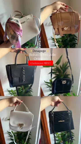 Bolsas Petite Jolie originais