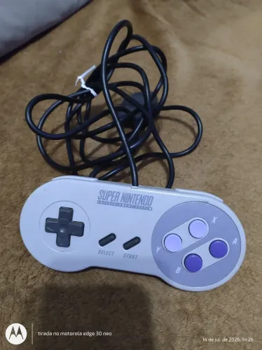 Controle super Nintendo original