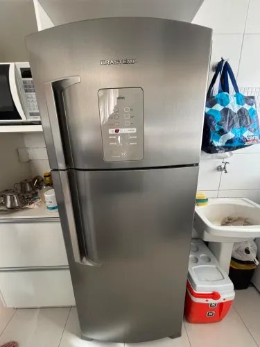 Geladeira Brastemp Frost Free Inox
