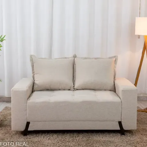 sala escritorio sofa 2 lugares