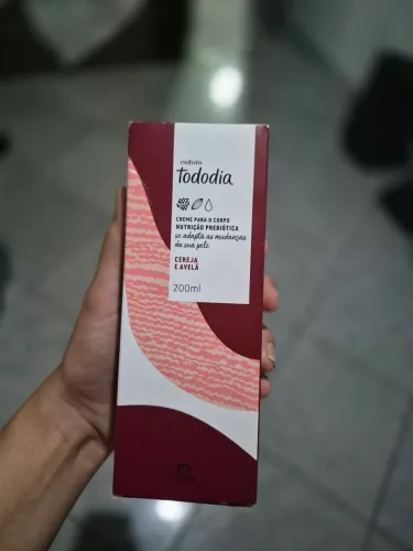 Hidratante natura, eudora e oboticario.