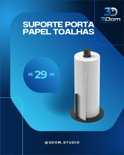 SUPORTE PAPEL TOALHAS