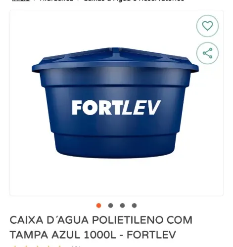 Caixa d?água 1000l