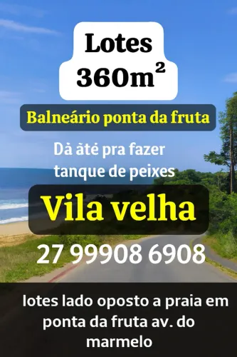 LOTEAMENTO COMERCIAL E RESIDENCIAL À VENDA! Balneário Ponta da Fruta - Interlagos 2 - Vila