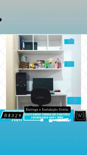 Mesa de computador a pronta entrega promoção temos outros modelos