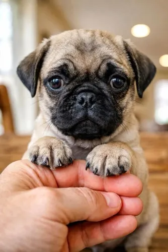 Filhote de Pug O Pequeno Companheiro Que Espalha Felicidade