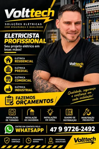 Eletricista residencial comercial e predial