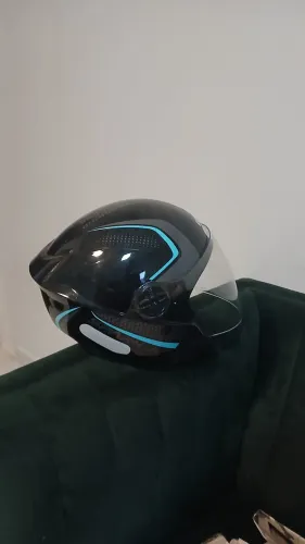 Capacete spark Jet EBF para moto