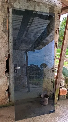 Porta de vidro