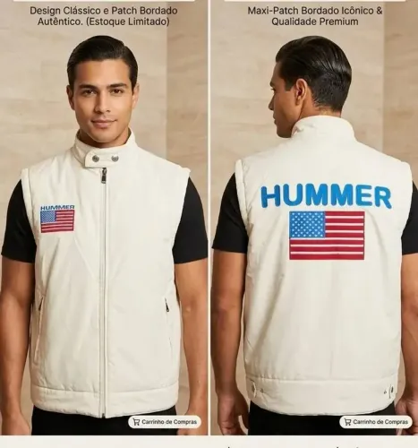 HUMMER USA/COLETE automobilistico tamanho GG no Brasil