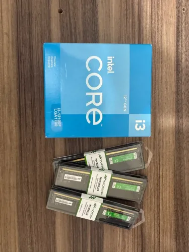 Core i3 12100f + 16GB DDR4 3200mhz