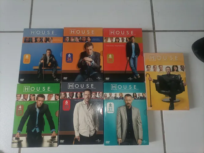 Coleção DVD Dr. House - 7 temporadas completas
