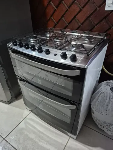 Fogao 5 bocas forno duplo
