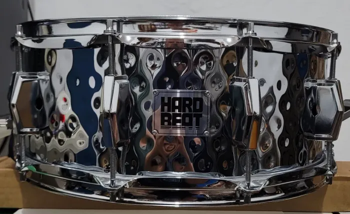 Caixa Hardbeat Classic Steel hammered 14x6"