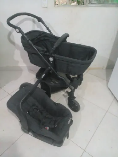 Travel System Cosco Kids, Lummy Duo, Preto Absoluto
