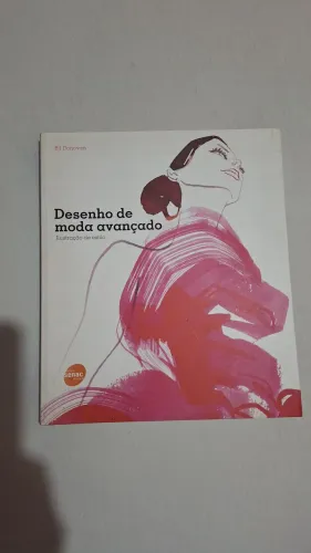 Livro de desenho de moda avançado e desenho de moda básico