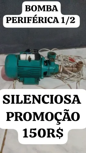 Bomba d'água dei 450 vendo por 150 1/2 marca SHIMGE frente por conta do comprador 