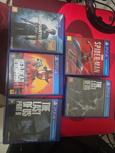 Jogos PS4 Midia Fisica ( separado ou lote)