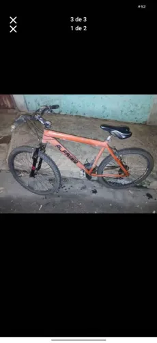 Bicicleta aro 26 + garupeira + suporte de bike