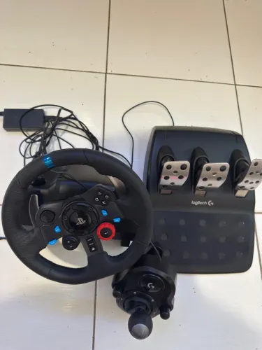 Volante g29 completo! + câmbio Logitech