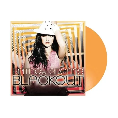 Britney Spears Blackout Vinil Lp Orange Lacrado
