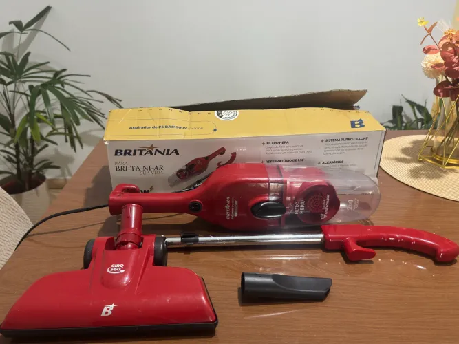 Aspirador Aspirador de Pó Vertical Britânia 2 em 1 1400W BASE30: voltagem 110V