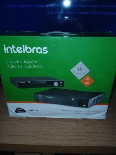 NVR Intelbras 4 canais Novo