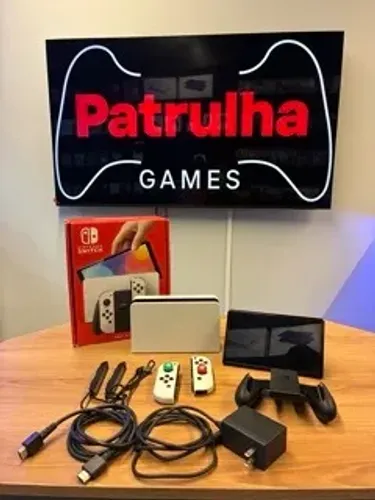 Nintendo Switch OLED 512GB - Tela Incrível e Muito Espaço ?