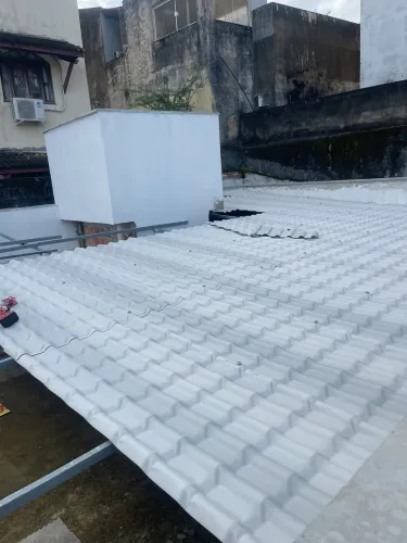 Telhado pvc , zinco