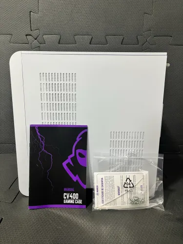 Gabinete Gamer Branco CV400 Mancer 