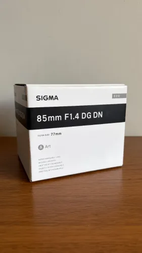 Lente Sigma ART DG DN 85mm f1.4 para Sony NOVA