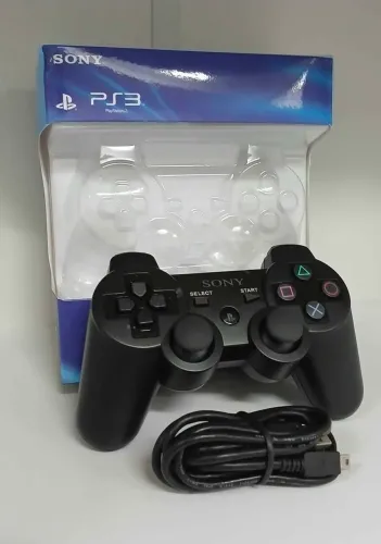 Controle PS3 paralelo 1 linha da Sony novo. Aqui na LOJA FABGAMES