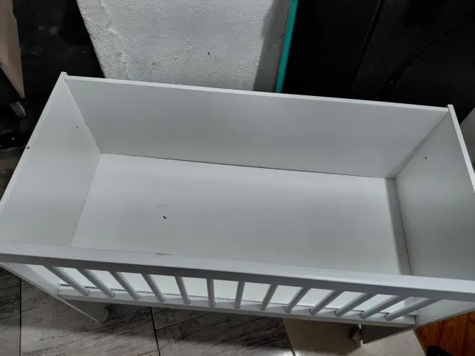 Mini berço com colchão