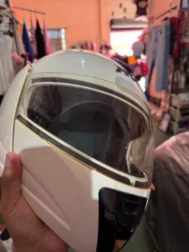 CAPACETE ARTICULADO BRANCO CRV
