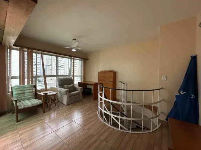 [DUPLEX-84309] Alugo Cobertura Duplex 80m² Mobiliada  Boa Viagem