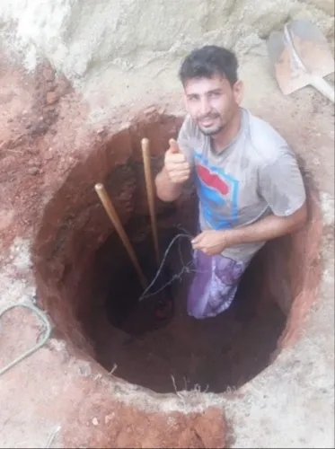 Cisterna fossa tubulões