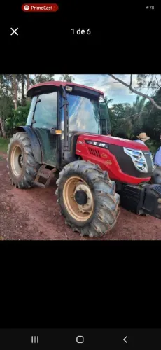 Trator Yanmar Solis 90 cv com ar cond.